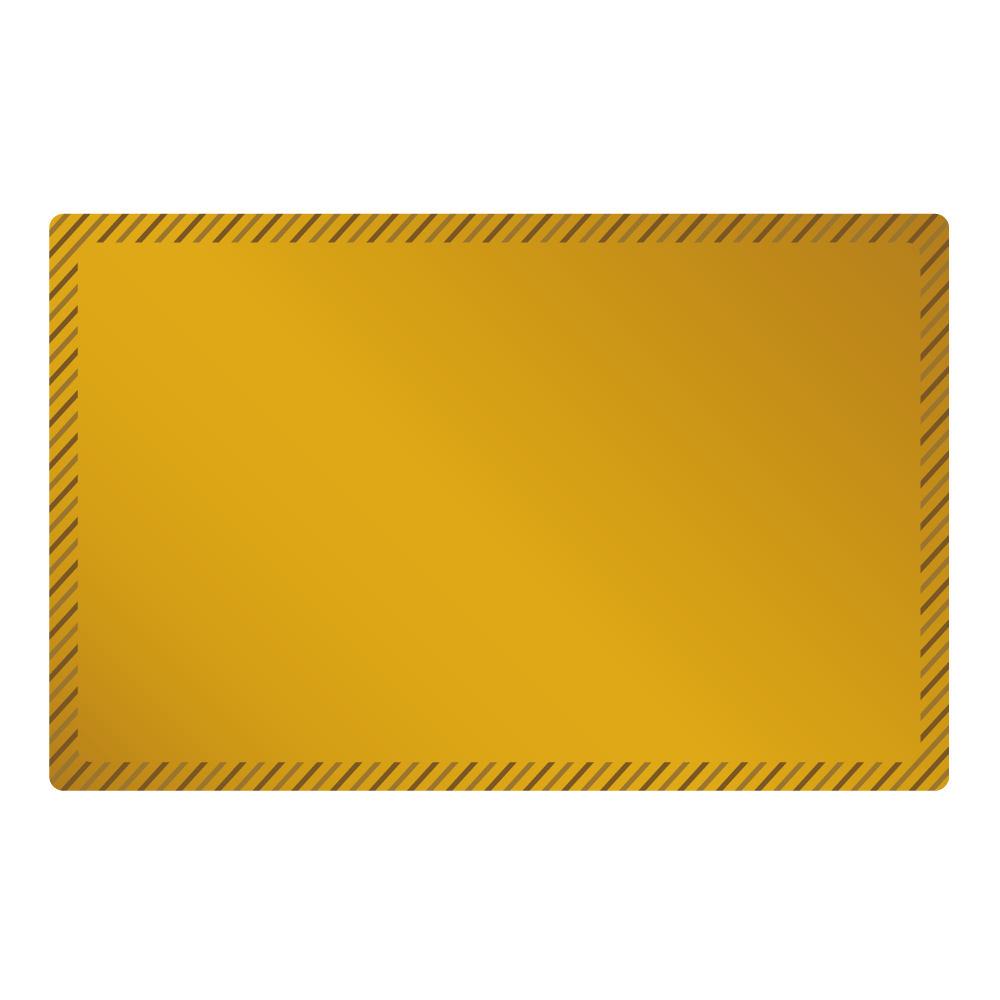 ゴールドカードのフレーム 飾り枠のフリーイラスト画像素材 商用無料 アイキャッチャー