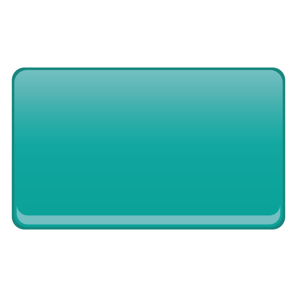 四角い立体的な緑のボタンのフリーイラスト画像素材 商用無料 アイキャッチャー